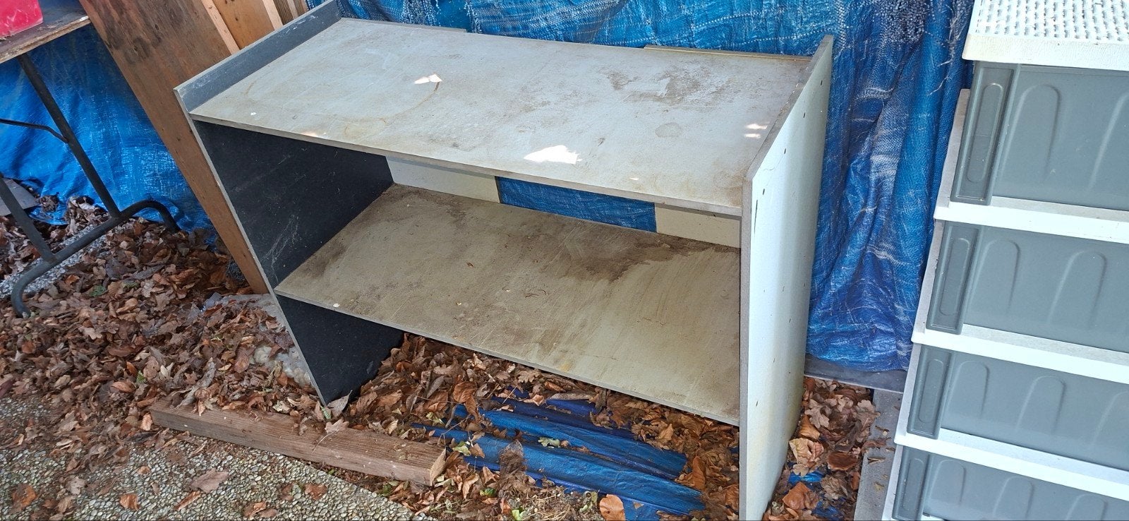 Zelfbouw wandkastje van 12mm Trespa platen, Ophalen