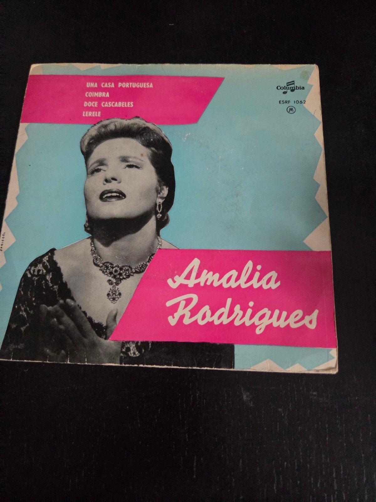 Amalia Rodrigues - Uma Casa Portuguesa (7 inch vinyl single), Gebruikt, Wereldmuziek, Originele persing, 7 inch