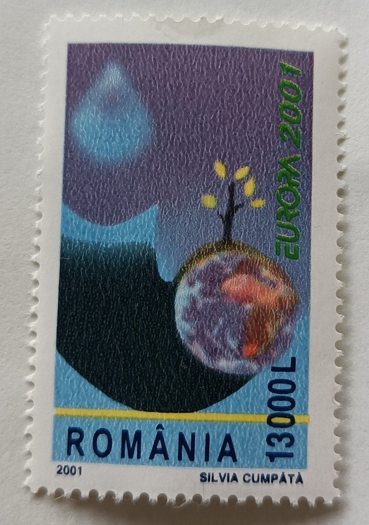 Roemenie-Romania 2001 cept mich 5573, Ophalen of Verzenden, Overige landen, Postfris