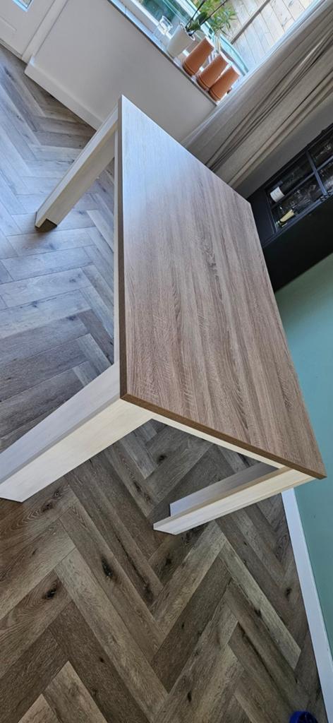 Leuke eettafel, 4 persoons, Huis en Inrichting, Bureaus, Ophalen, Gebruikt