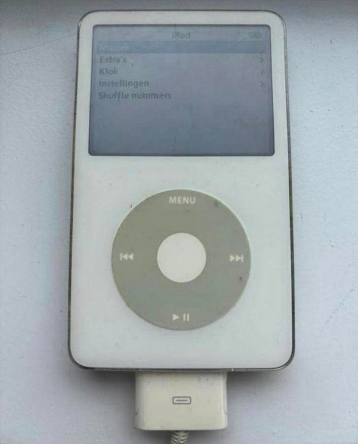 Apple IPod 5e generatie, ook bekend als de iPod with Video., Ophalen of Verzenden, Gebruikt, Classic, 20 tot 40 GB