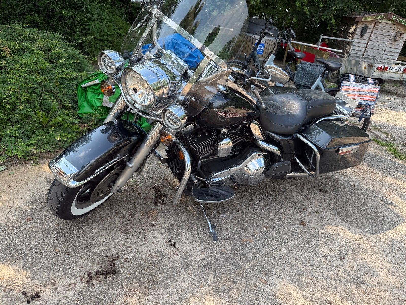 Harley-Davidson Road King FLHRI Smoke, 2 cilinders, Sportuitlaat, Motorrijbewijs A, Gebruikt