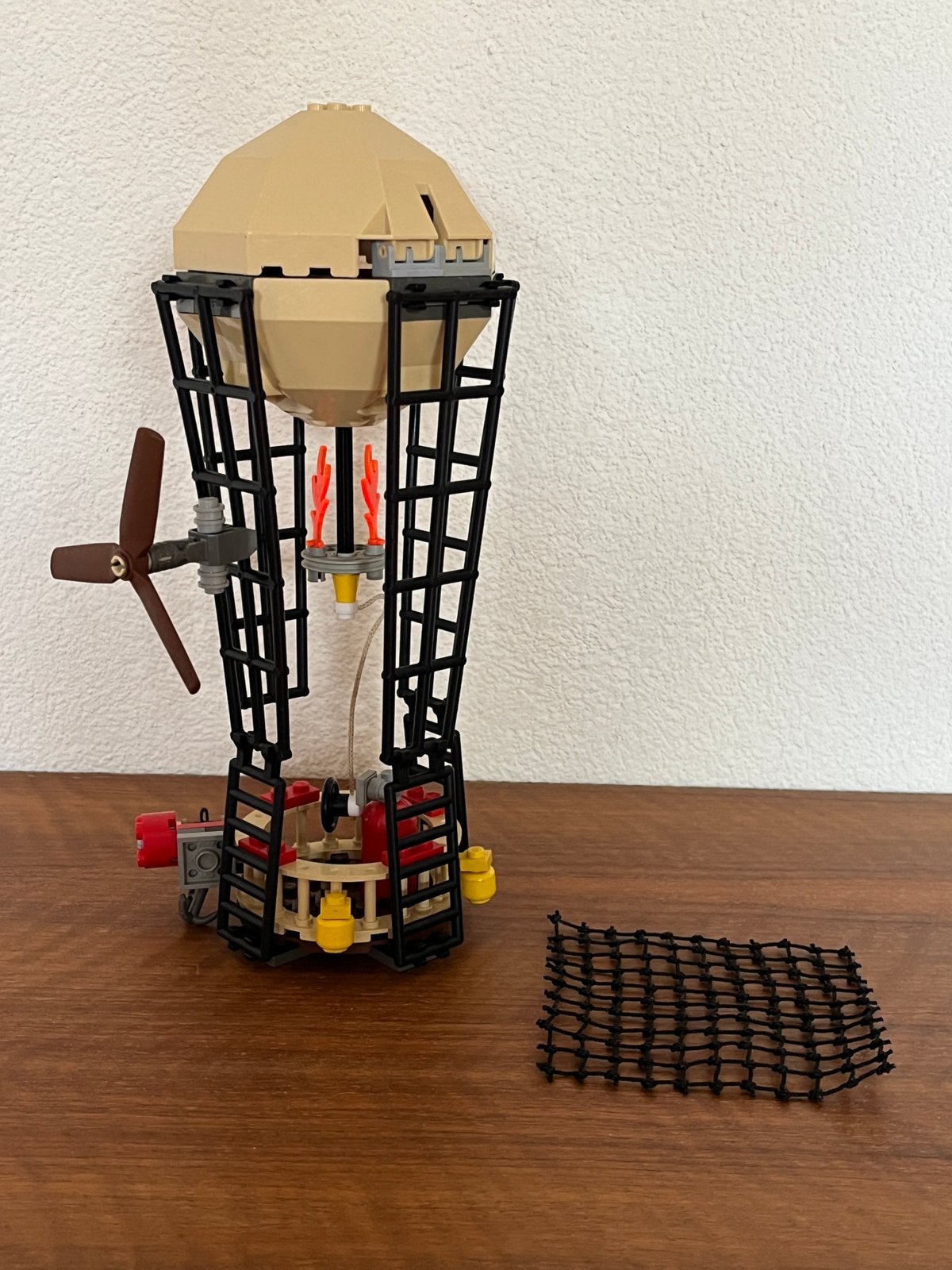 Lego set 7415 Orient expedition Luchtzwerver - 2003, Gebruikt, Overige thema's, Lego, Ophalen of Verzenden