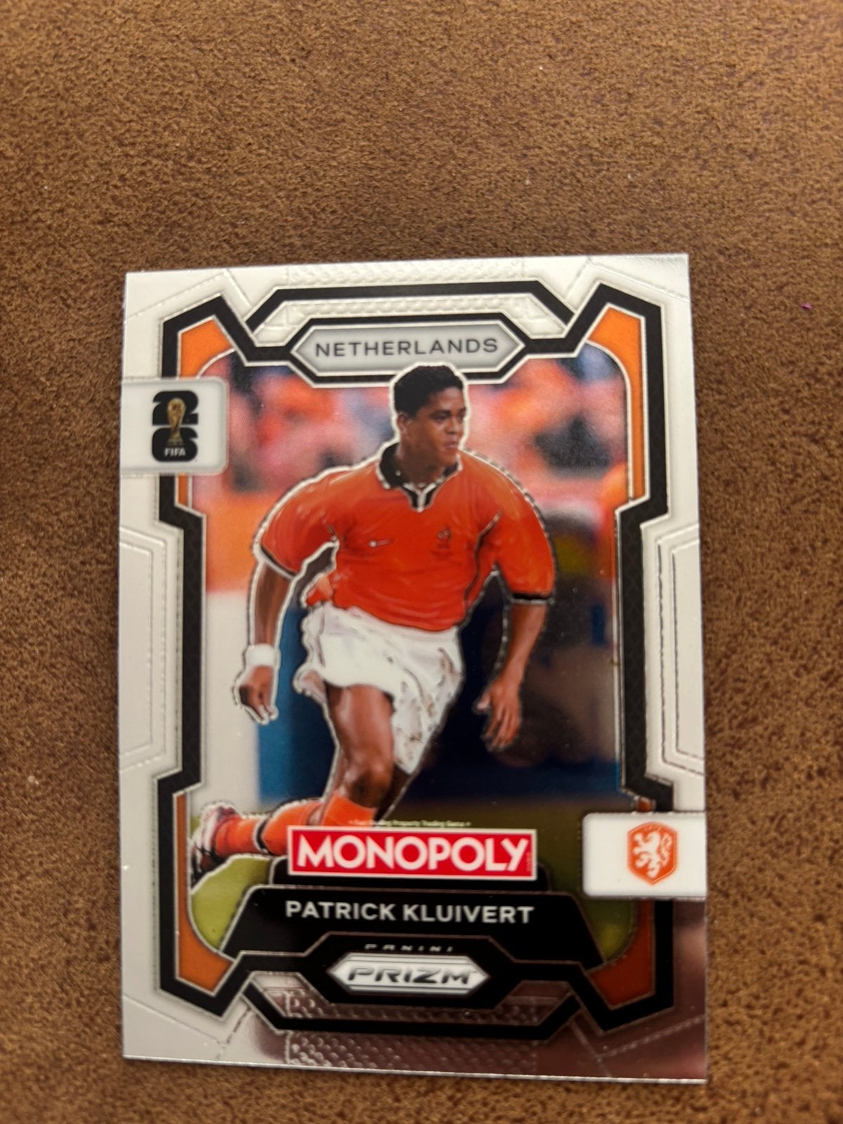 Panini Monopoly Prizm 2026 - Patrick Kluivert #72, Verzenden, Nieuw, Overige binnenlandse clubs, Poster, Plaatje of Sticker