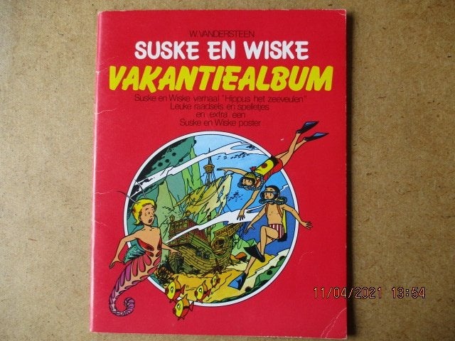 adv0967 suske en wiske vakantiealbum smarties, Eén stripboek, Ophalen, Gelezen
