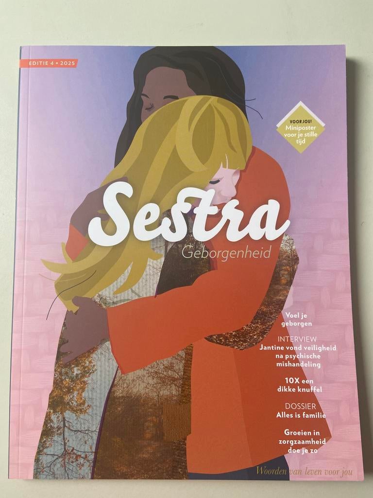 Sestra magazine / tijdschrift geborgenheid #4 2025 NIEUW, Boeken, Tijdschriften en Kranten, Ophalen of Verzenden, Nieuw, Lichaam en Geest