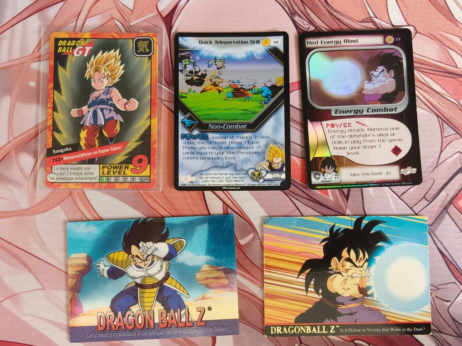 Oude Dragonball kaarten, Hobby en Vrije tijd, Verzamelkaartspellen | Overige, Ophalen of Verzenden, Gebruikt, Meerdere kaarten