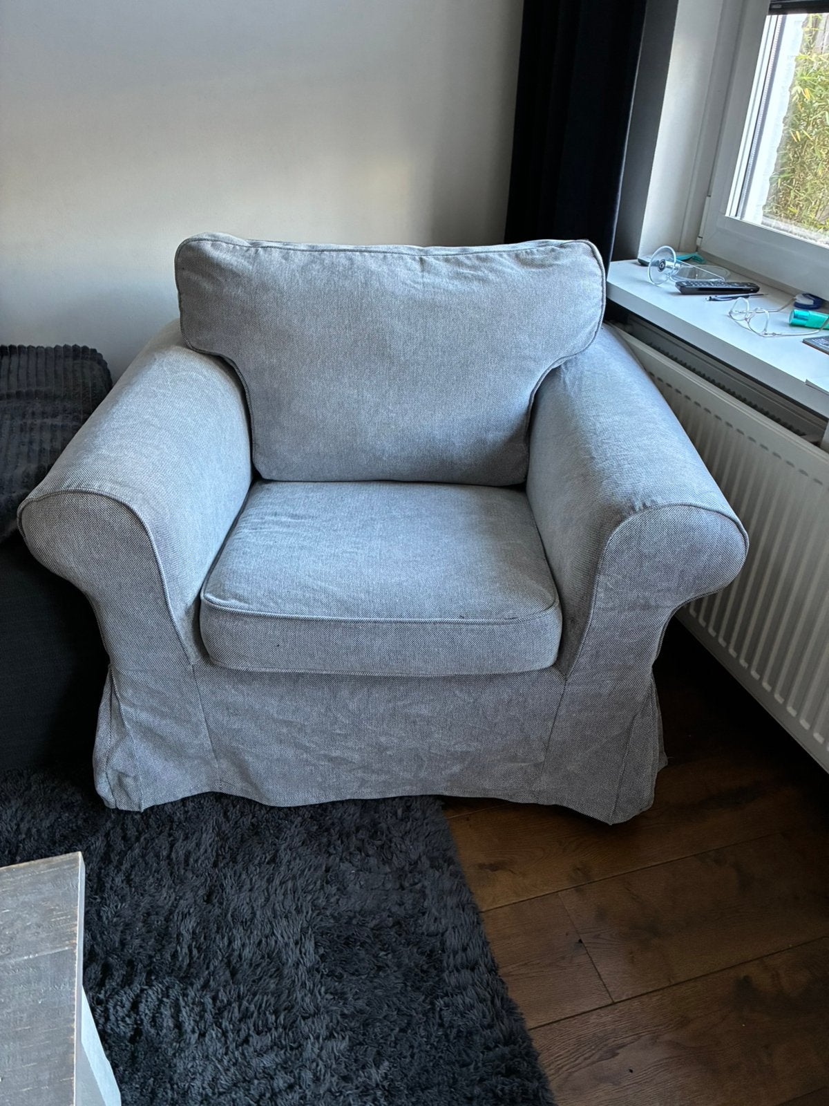 Ikea ektorp fauteuil, Huis en Inrichting, Ophalen, Gebruikt, 75 tot 100 cm, Stof