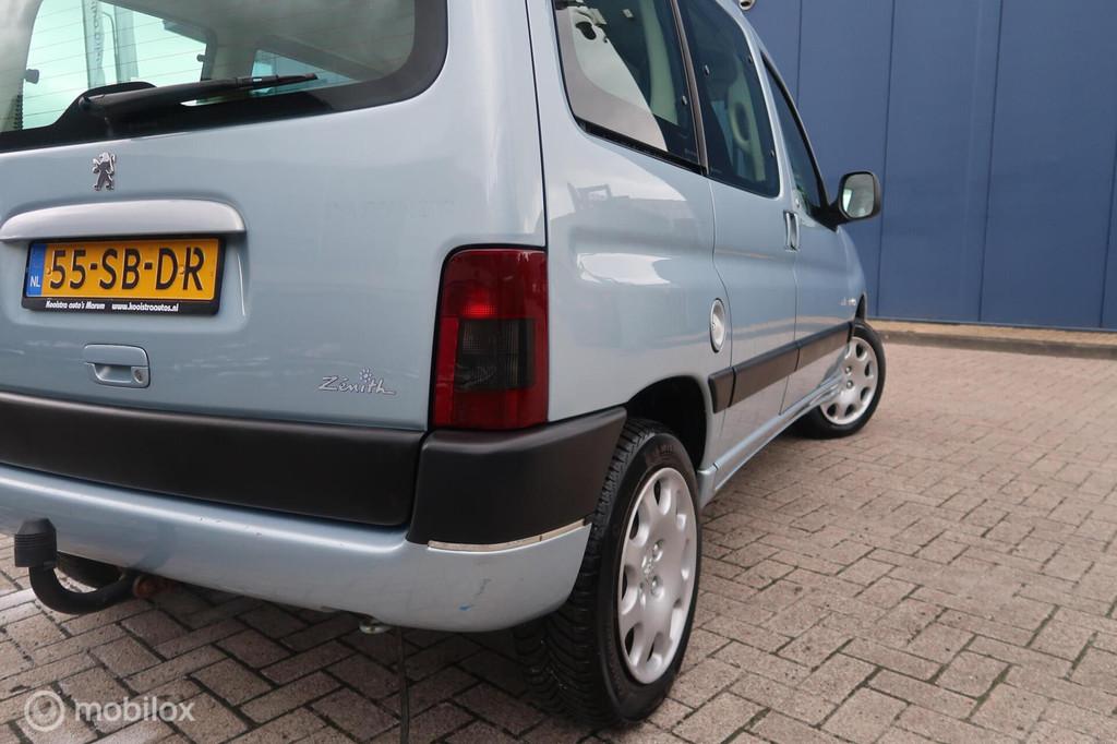 Peugeot Partner MPV 1.6-16V Zenith 2 AIRCO, TREKHAAK, CRUISE, Stof, Gebruikt, 4 cilinders, 1226 kg