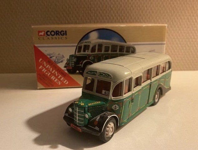 Corgi - Bedford OB Coach Malta, Ophalen of Verzenden, Nieuw, Bus of Vrachtwagen, Corgi