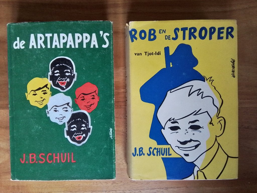 J.B. Schuil, de Artapappa's, Rob en de stroper van Tjot-Idi, Ophalen of Verzenden, Zo goed als nieuw