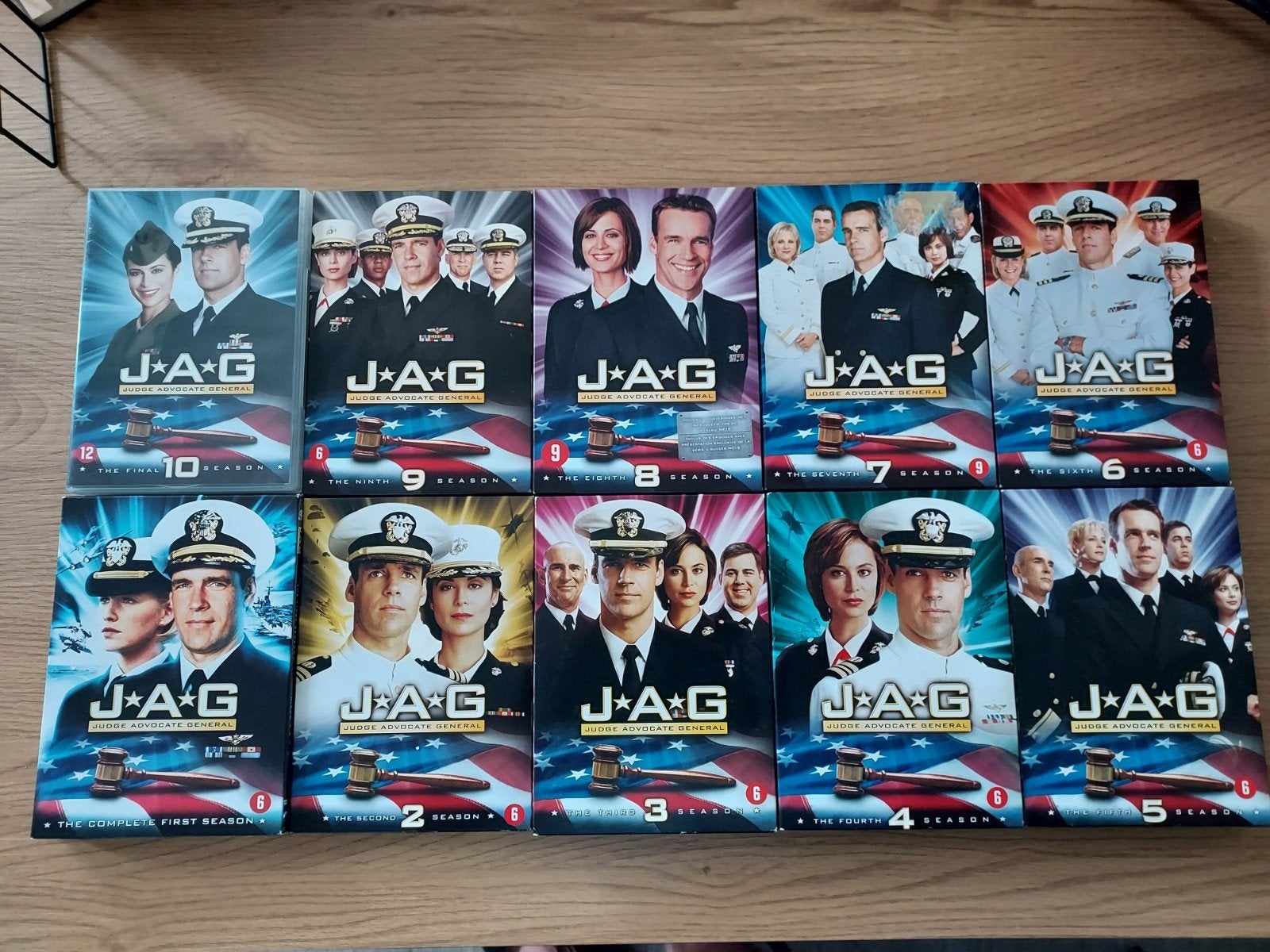 dvd boxen JAG, Alle leeftijden, Ophalen of Verzenden, Zo goed als nieuw