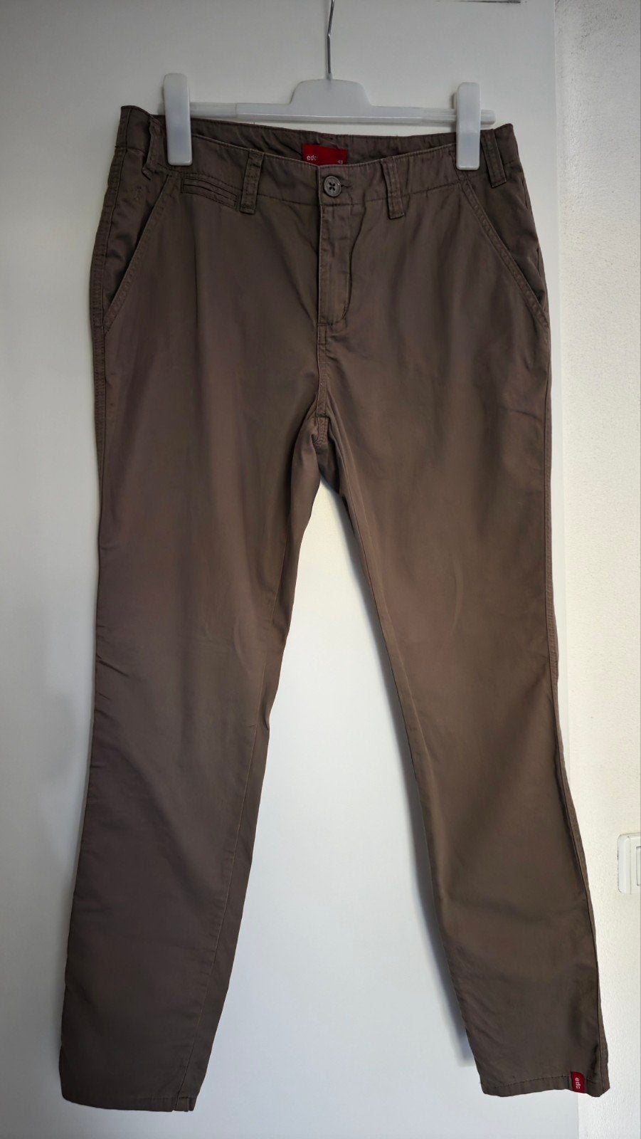 EDC by Esprit Chino Broek Maat 40 Regular, Maat 38/40 (M), Bruin, Nieuw, Ophalen of Verzenden
