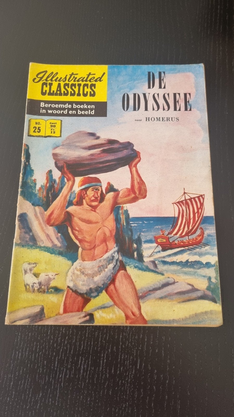 Illustrated Classics: De Odyssee - Nr. 25 (Homerus), Boeken, Eén stripboek, Ophalen of Verzenden, Gelezen, Homerus