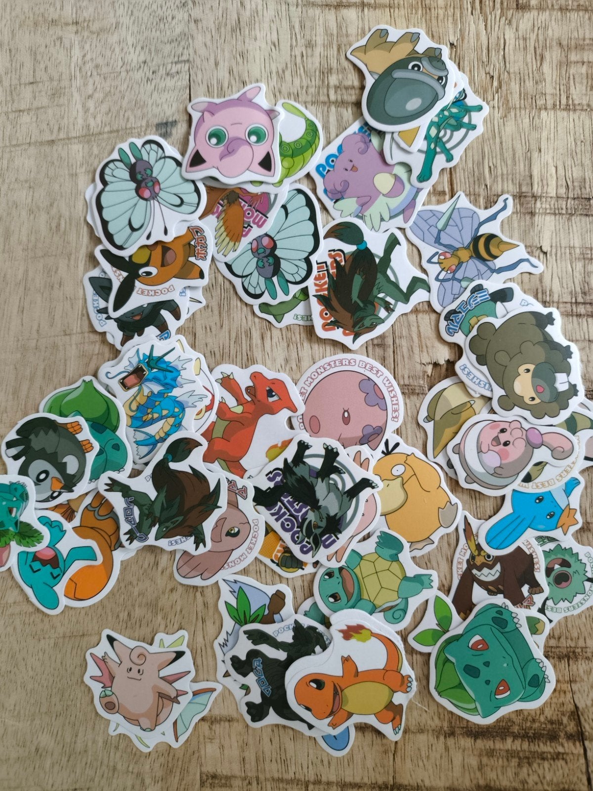 Pokémon stickers, Ophalen of Verzenden, Nieuw, Meerdere stickers