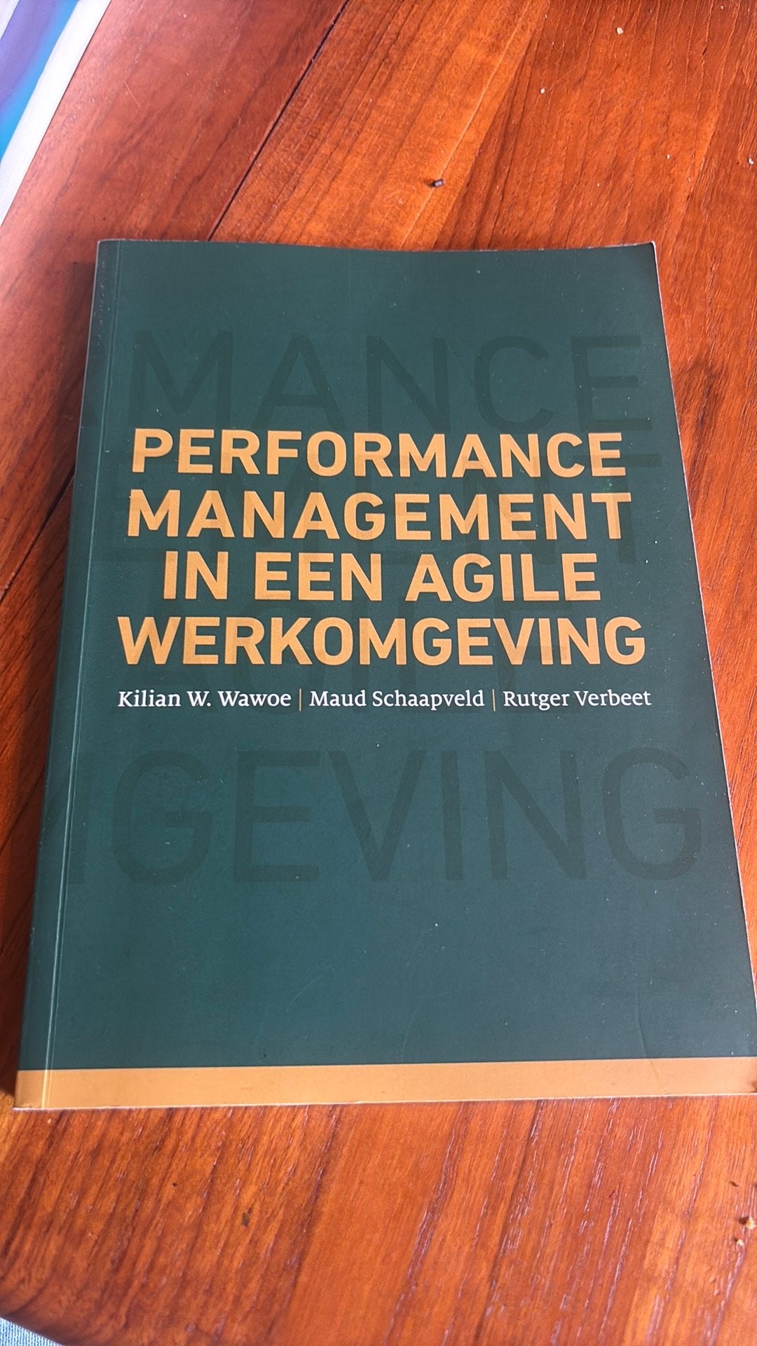 Performance management in een agile werkomgeving, Ophalen of Verzenden, Nieuw, Overige uitgevers