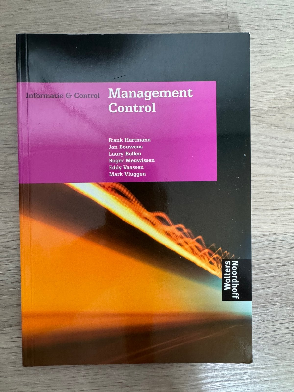 Managementcontrol, Ophalen of Verzenden, Zo goed als nieuw, Sociale wetenschap