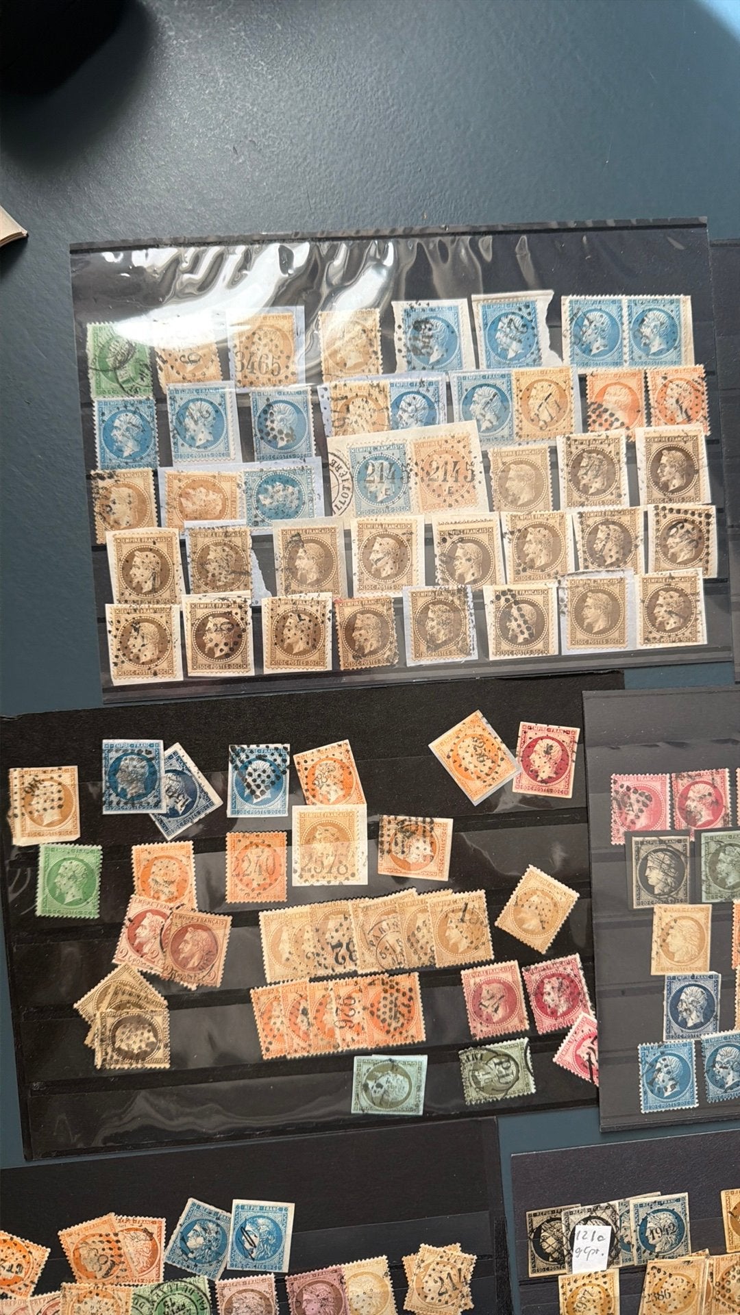 Frankrijk grote pluk Ceres en Napoleon TOP, Postzegels en Munten, Ophalen of Verzenden, Buitenland