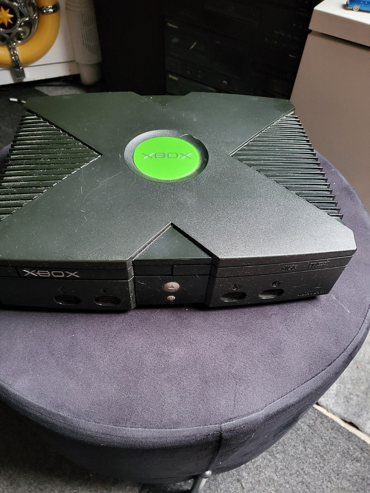 Originele Xbox met controller en 5 games, Ophalen of Verzenden, Gebruikt, Met 1 controller, Met games