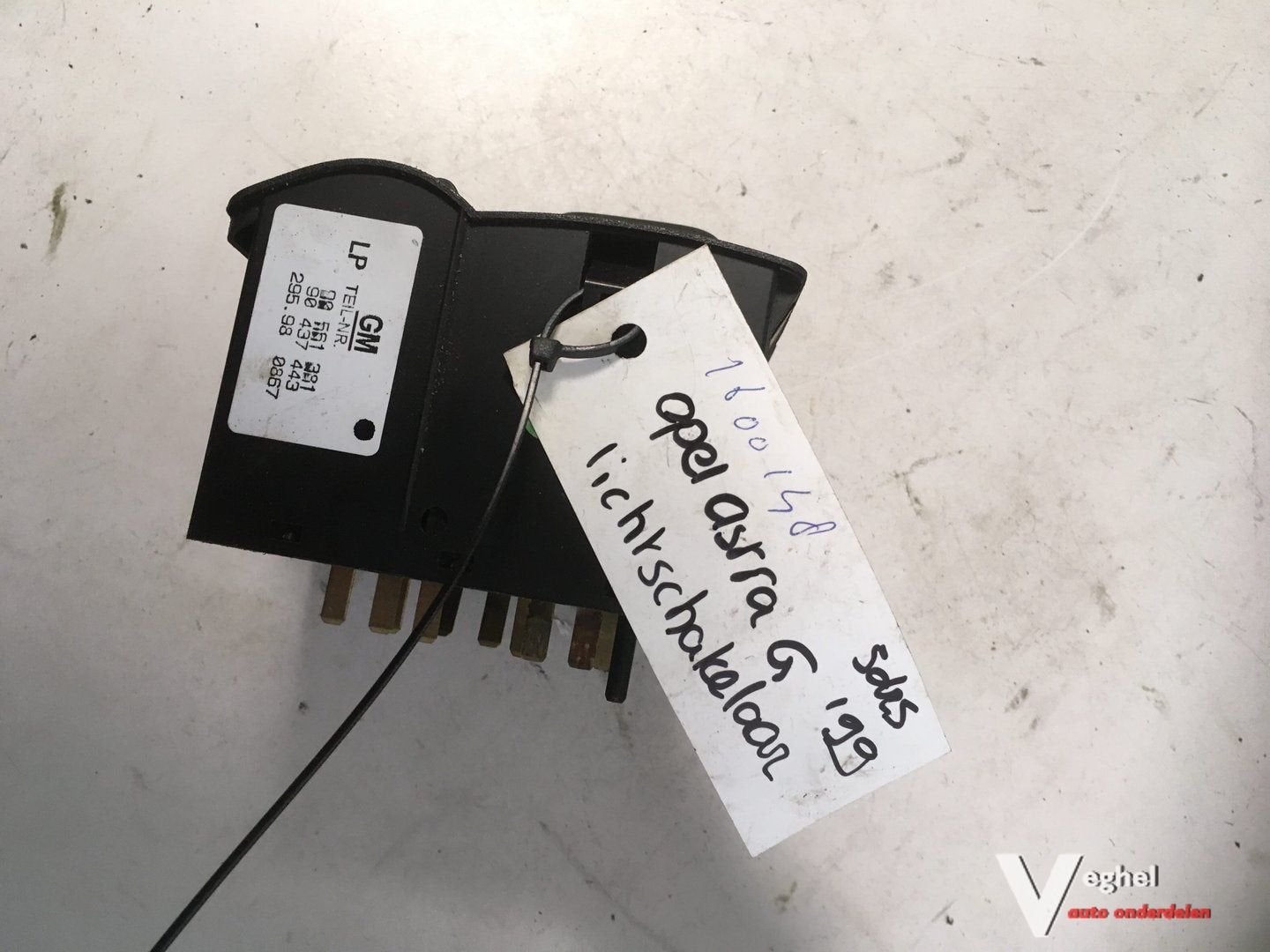 Opel Opel Astra G 1999 Verlichtingsschakelaar, Auto-onderdelen, Dashboard en Schakelaars, Gebruikt, -, -, Ophalen of Verzenden