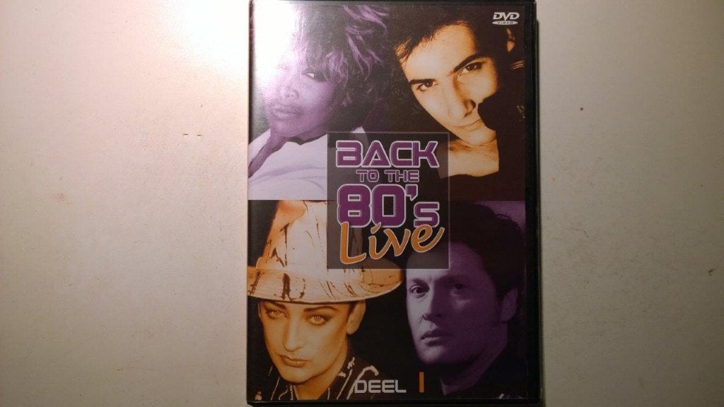 Back To The 80's Live Deel 1 (DVD), Alle leeftijden, Ophalen of Verzenden, Zo goed als nieuw, Verzameling
