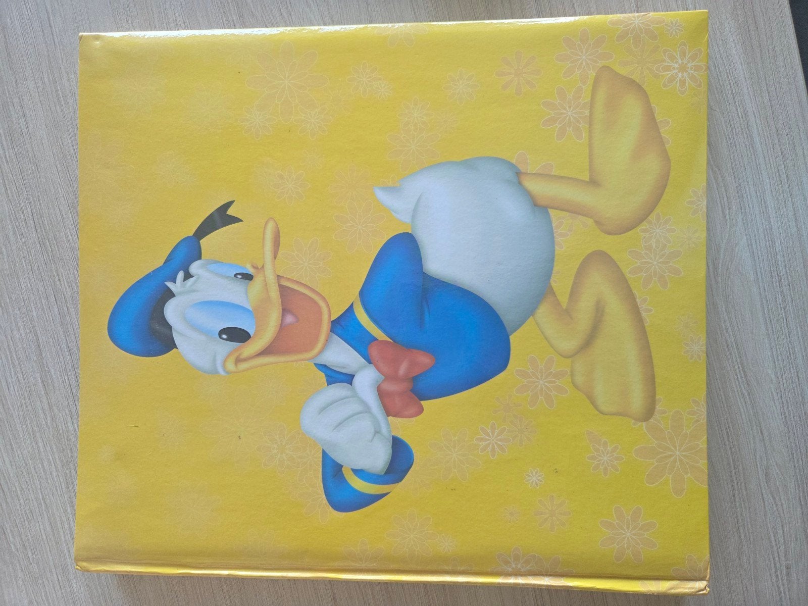 Donald Duck Disney Fotoalbum - Geel, Ophalen of Verzenden, Donald Duck, Gebruikt, Papier, Kaart of Schrift