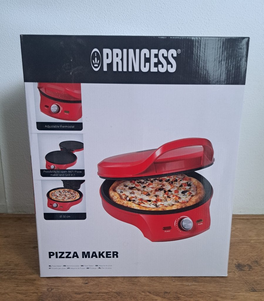 Pizza maker contact grill, Witgoed en Apparatuur, Contactgrills, Nieuw, Ophalen