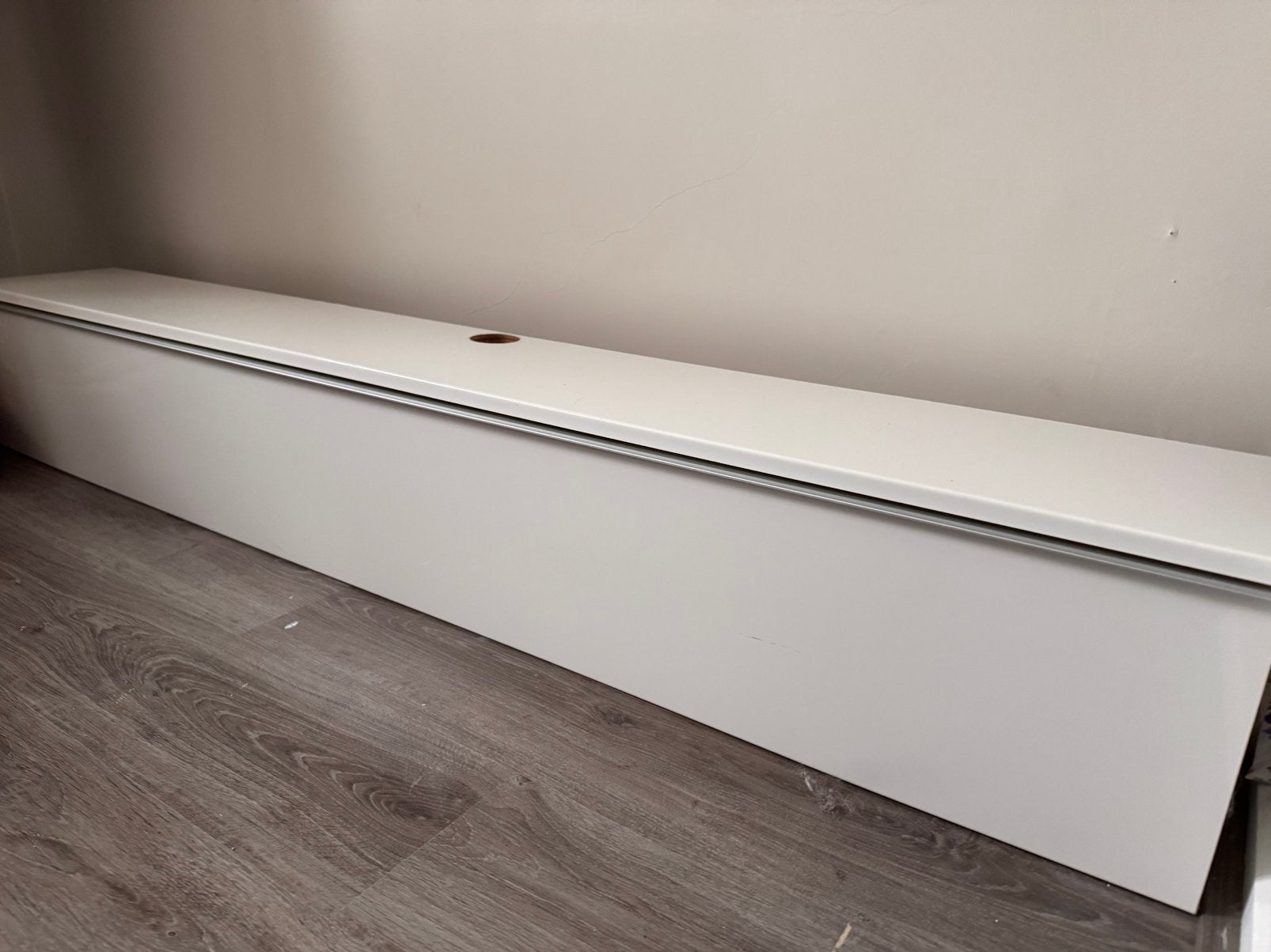 Te koop aangeboden, wand / TV meubel, Ophalen, Overige materialen, 150 tot 200 cm, Zo goed als nieuw