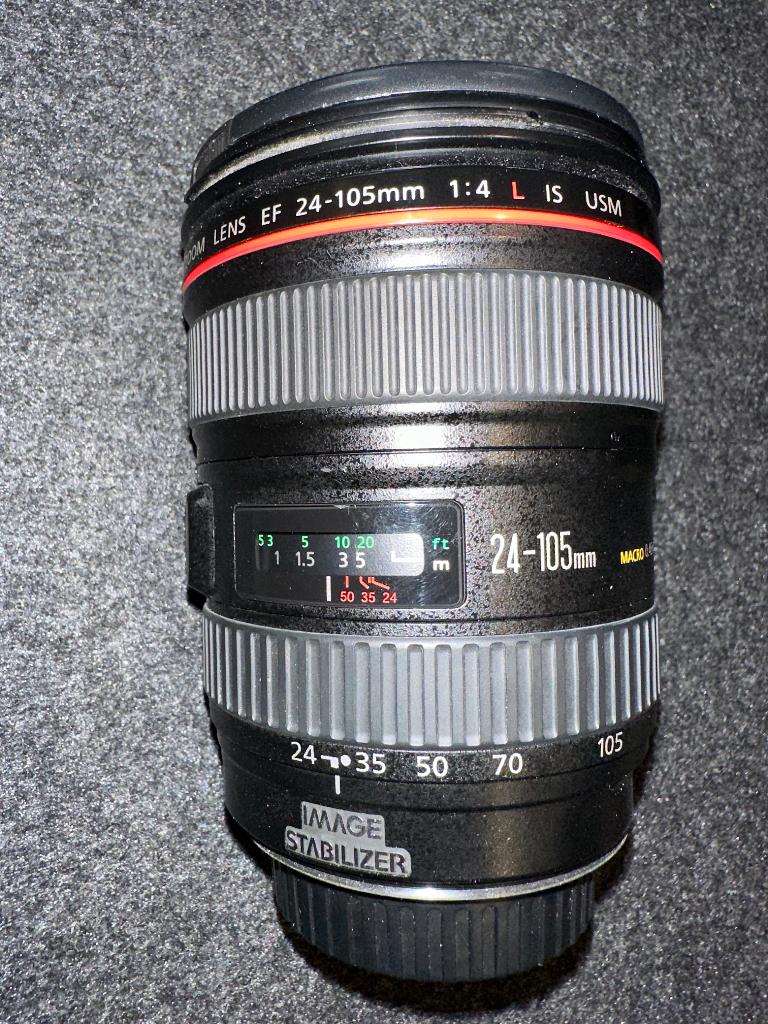 Canon EF 24-105 L IS USM, Audio, Tv en Foto, Fotografie | Lenzen en Objectieven, Ophalen of Verzenden, Gebruikt, Standaardlens