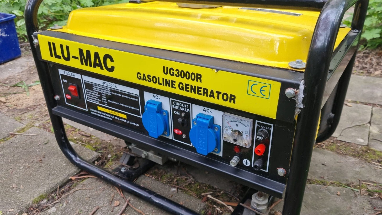 ILU-MAC UG3000R benzine AGGREGAAT, Ophalen, Zo goed als nieuw