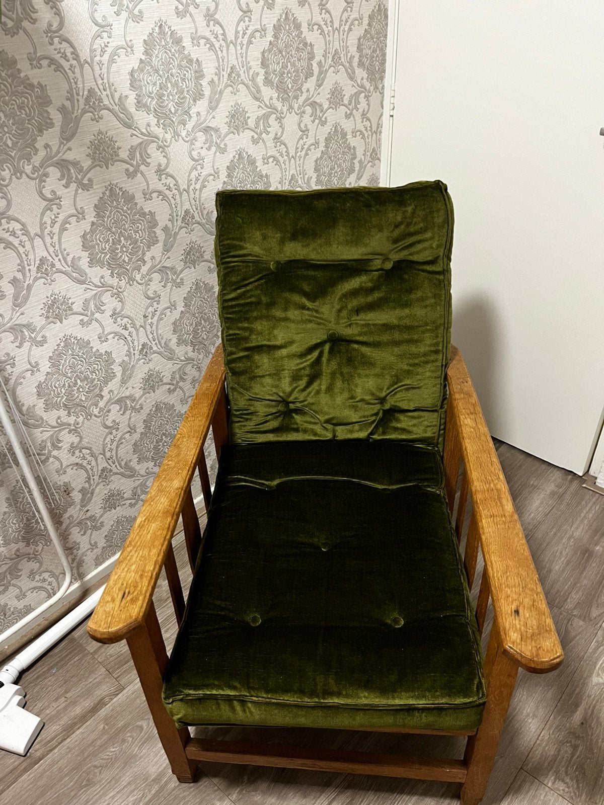 Green Chair / Groene Stoel, Ophalen, Gebruikt, Eenpersoons, 75 tot 100 cm