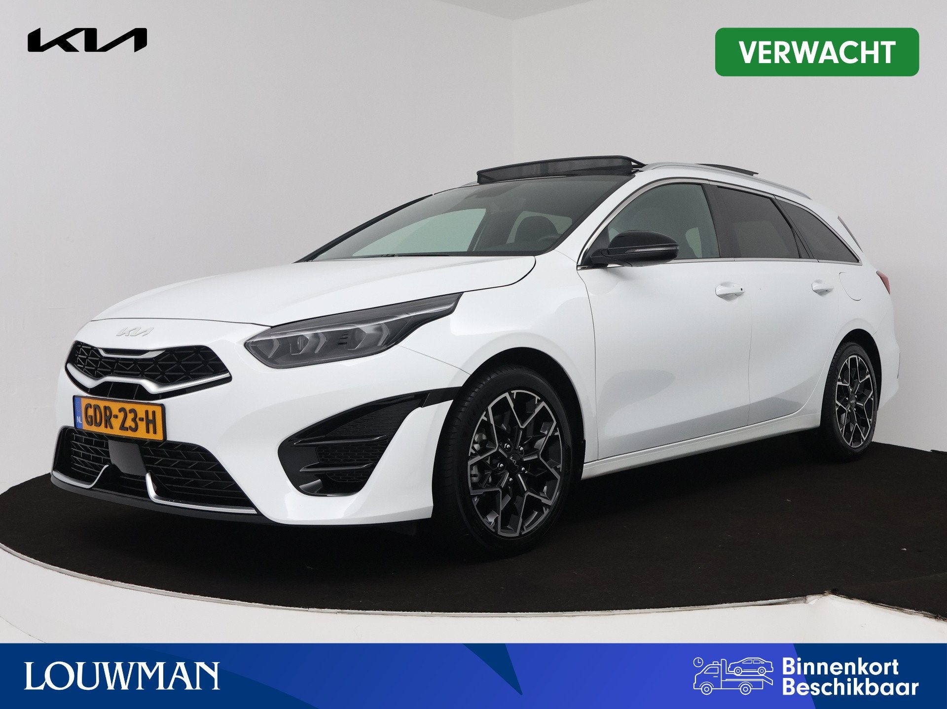 Kia Ceed Sportswagon 1.0 T-GDi GT-Line | Company Car | Panor, Voorwielaandrijving, 12 maanden, Wit, Origineel Nederlands