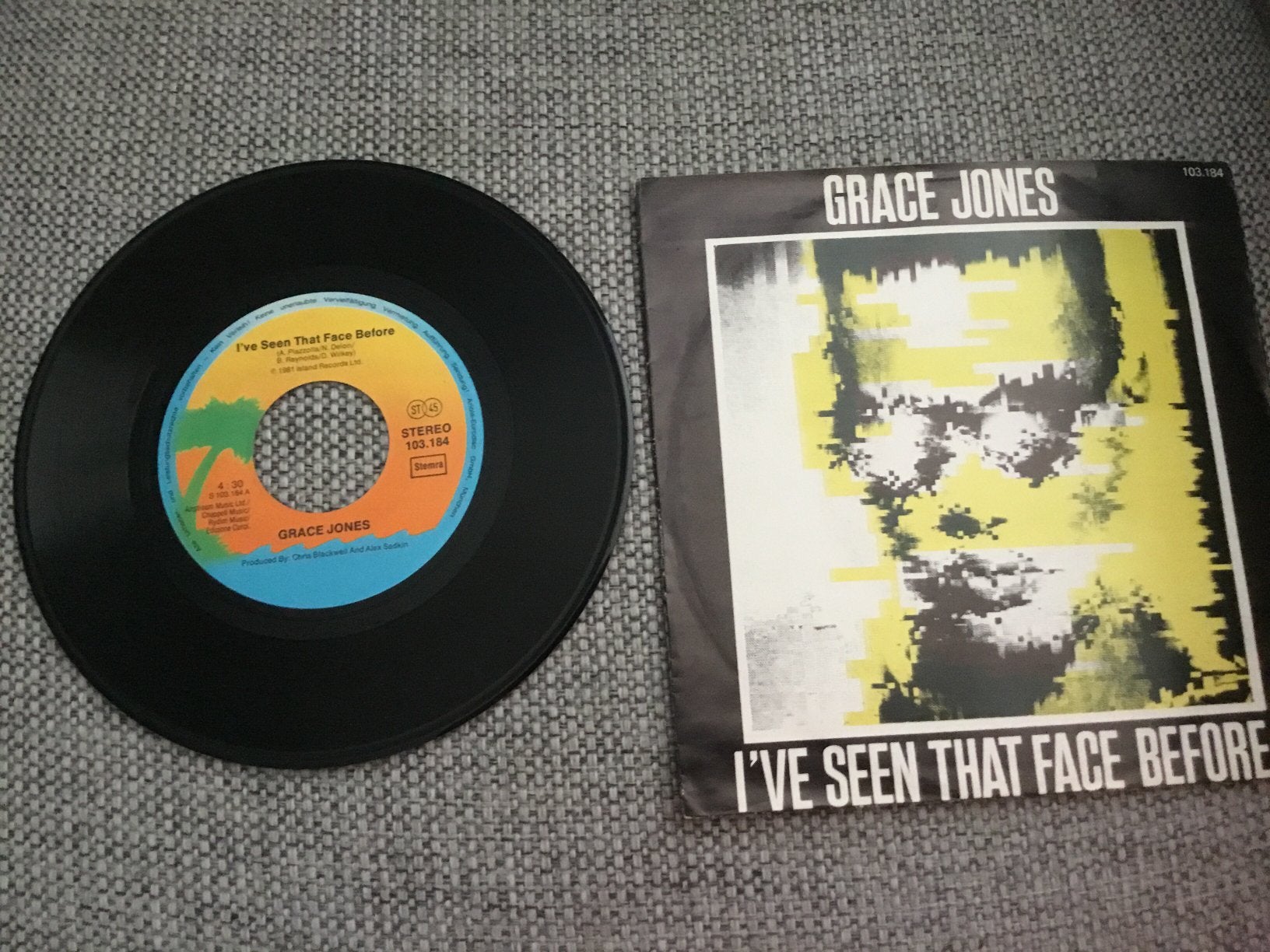 Grace Jones, Cd's en Dvd's, Vinyl Singles, Ophalen of Verzenden, Zo goed als nieuw, Pop