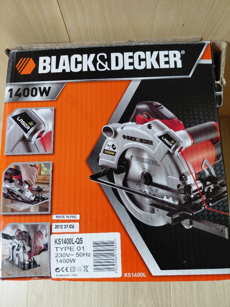 Black & Decker cirkelzaag, Cirkelzaag, Ophalen of Verzenden, 30 tot 70 mm, 1200 watt of meer