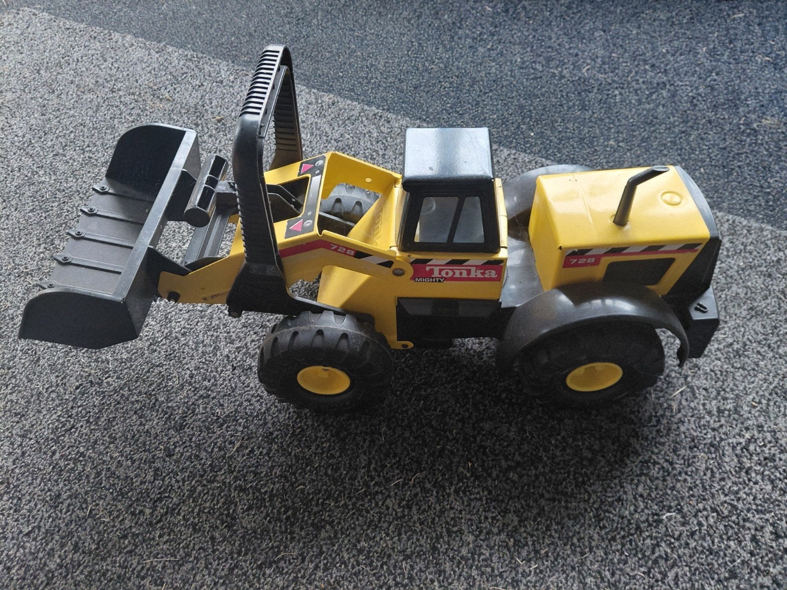 Tonka Mighty Loader 725 Speelgoed Graafmachine, Ophalen of Verzenden, Gebruikt