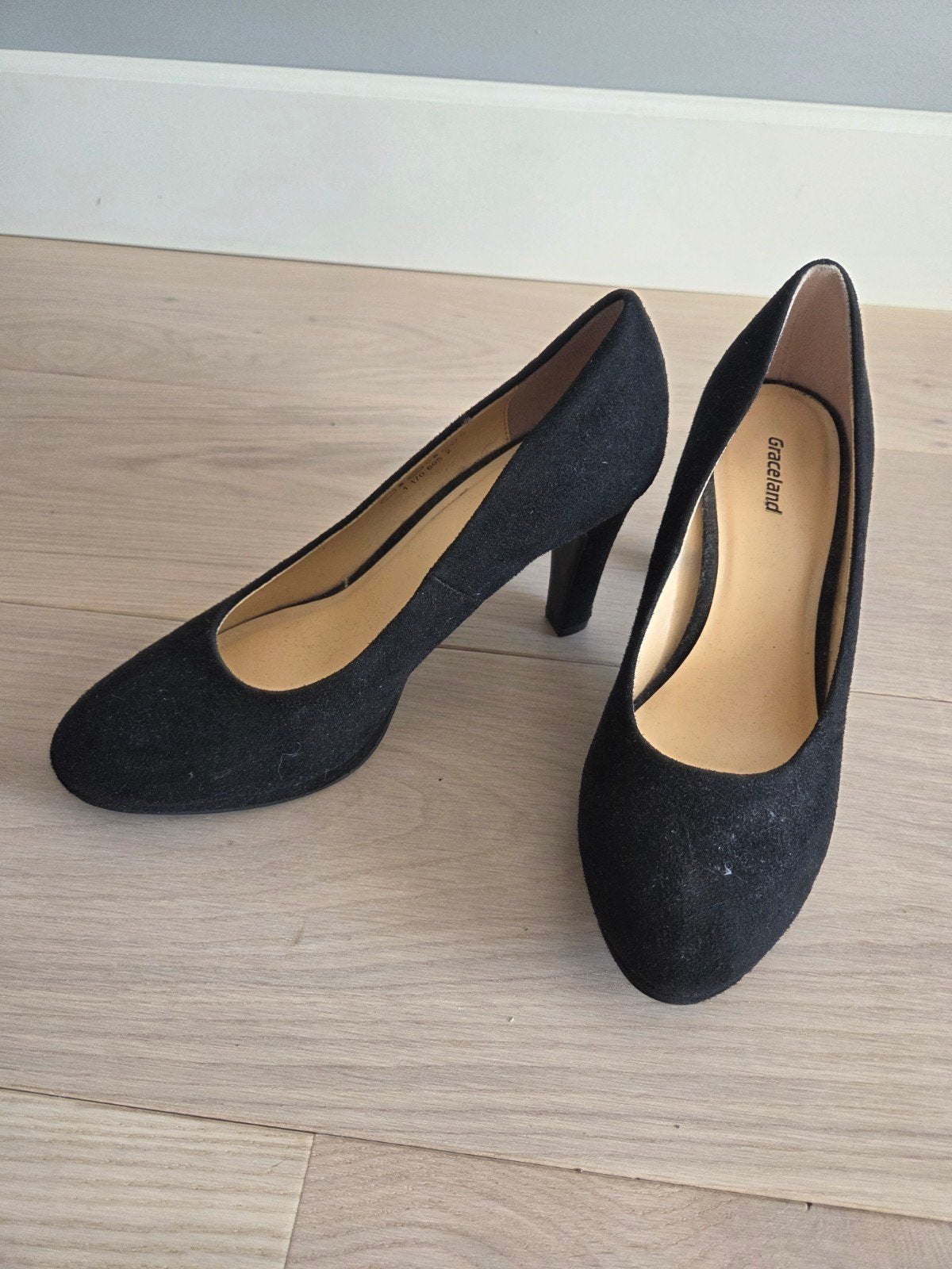 Graceland zwarte pumps maat 38, Pumps, Zwart, Ophalen of Verzenden, Graceland