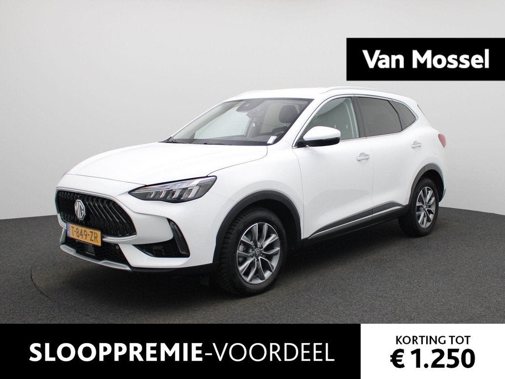 MG EHS 1.5 TGDI Comfort PHEV | CAMERA | NAVIGATIE | LEDER |, Auto's, MG, 12 maanden, Gebruikt, Euro 6, Wit