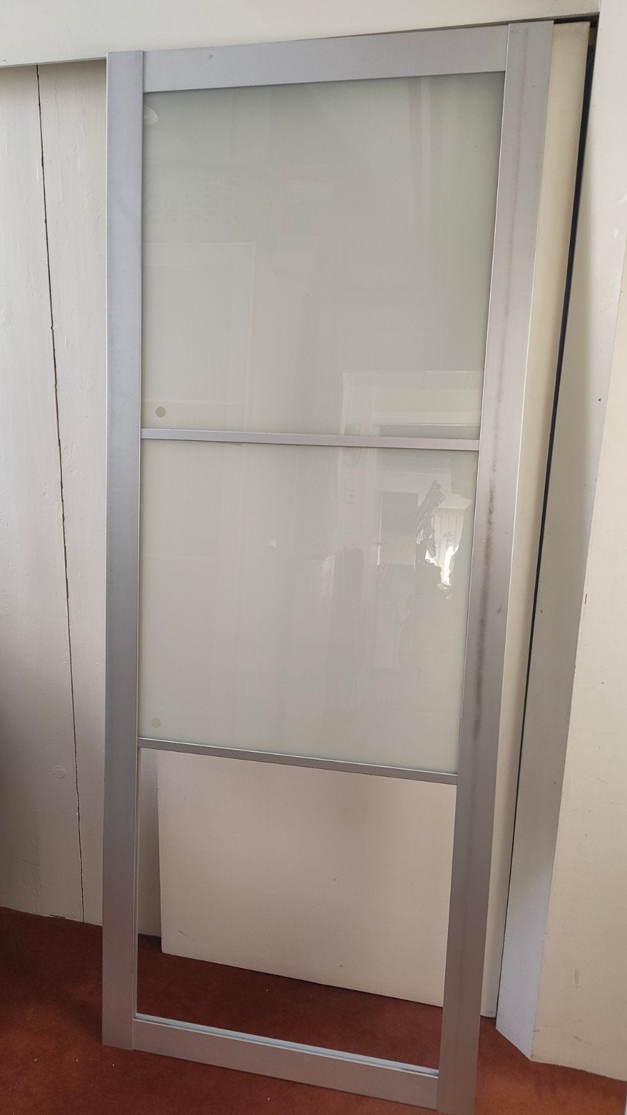 PAX ikea schuifdeur melkglas, Ophalen, Gebruikt, Glas