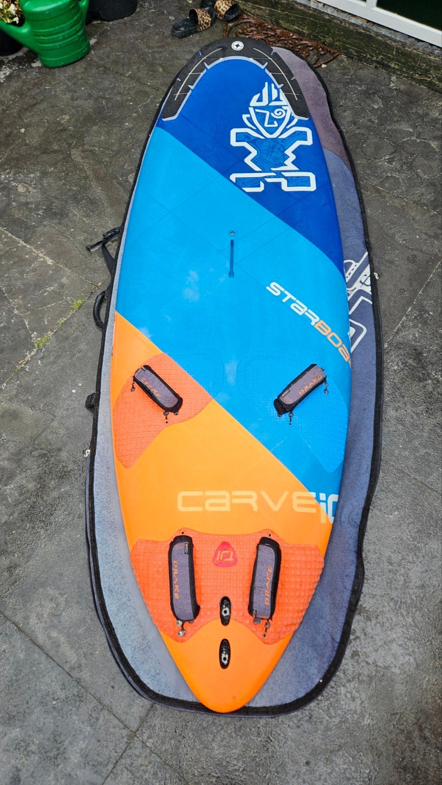 Starboard Carve 130 board perfect voor Freeride, Met voetbanden, Gebruikt, Minder dan 250 cm, Ophalen of Verzenden