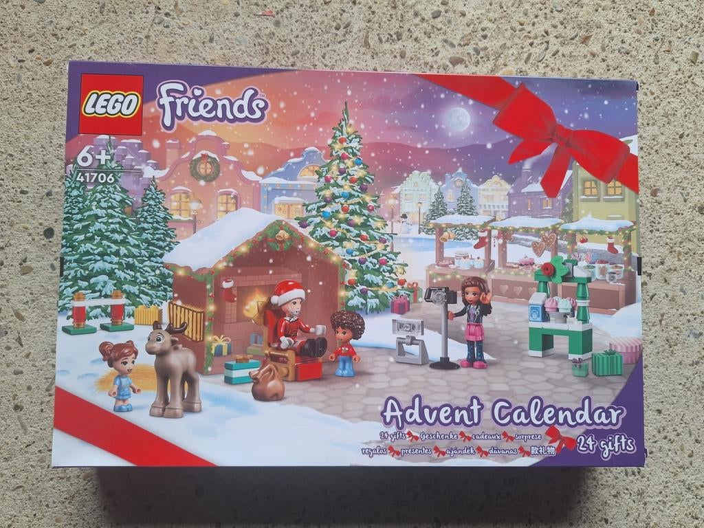 Lego Friends Adventkalender 41706 - Nieuw in doos, Ophalen of Verzenden, Nieuw, Complete set, Lego
