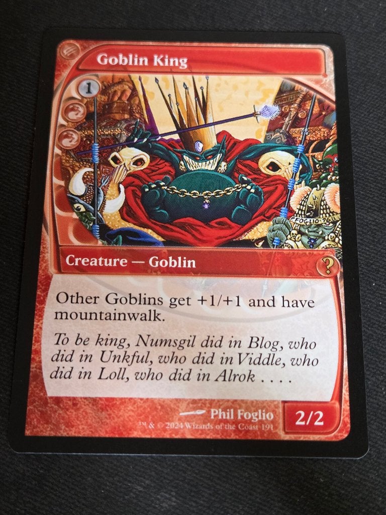 Goblin King, Ophalen of Verzenden, Zo goed als nieuw