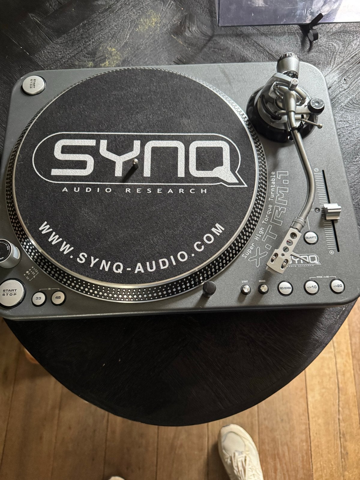 Synq XTRM 1 Super High Torque Draaitafel, Gebruikt, Pitch-regelaar, Platenspeler, Ophalen
