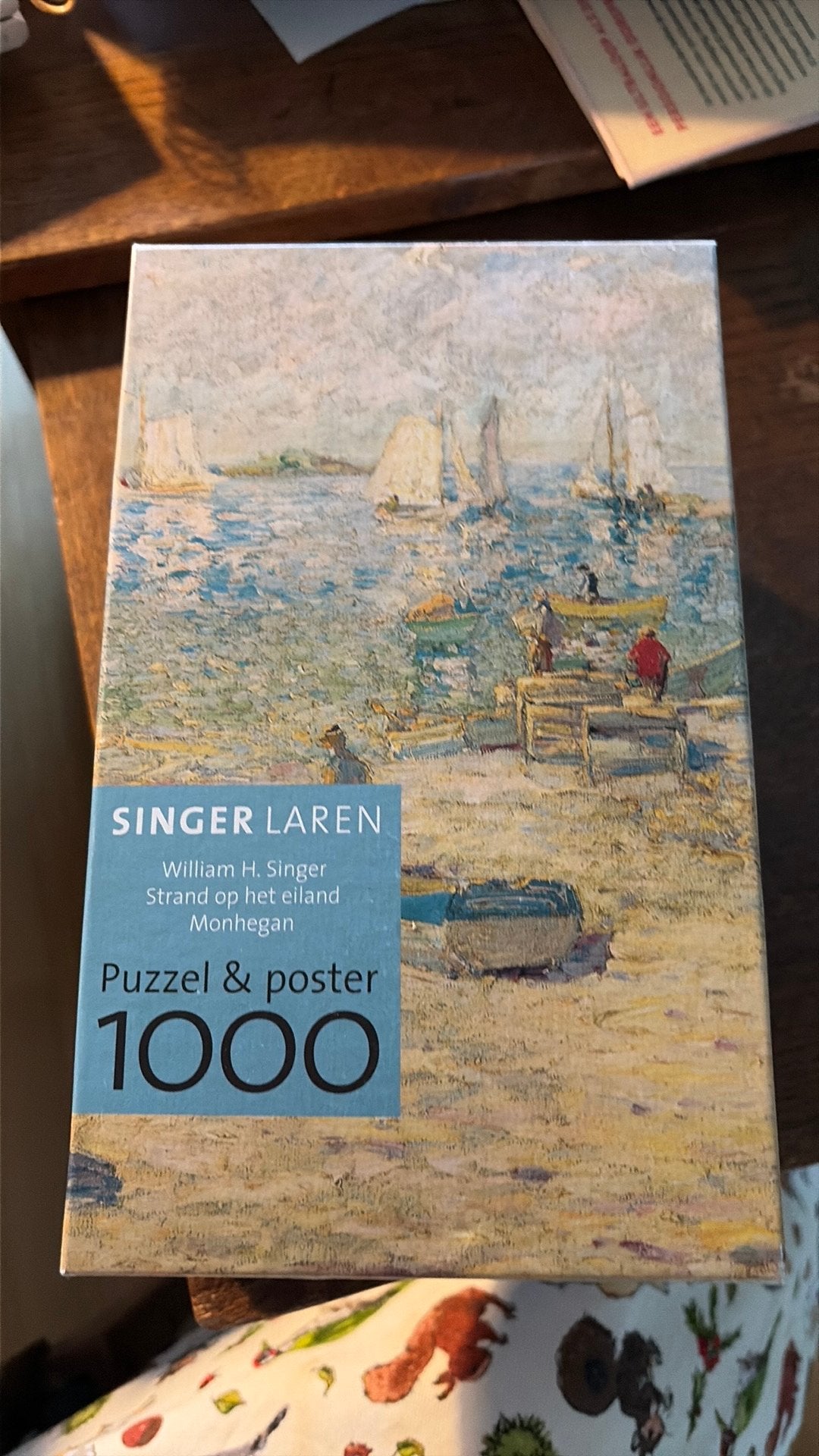 Puzzel puzzle William Singer, Singer museum. Monhegan, Ophalen of Verzenden, 500 t/m 1500 stukjes, Nieuw, Legpuzzel