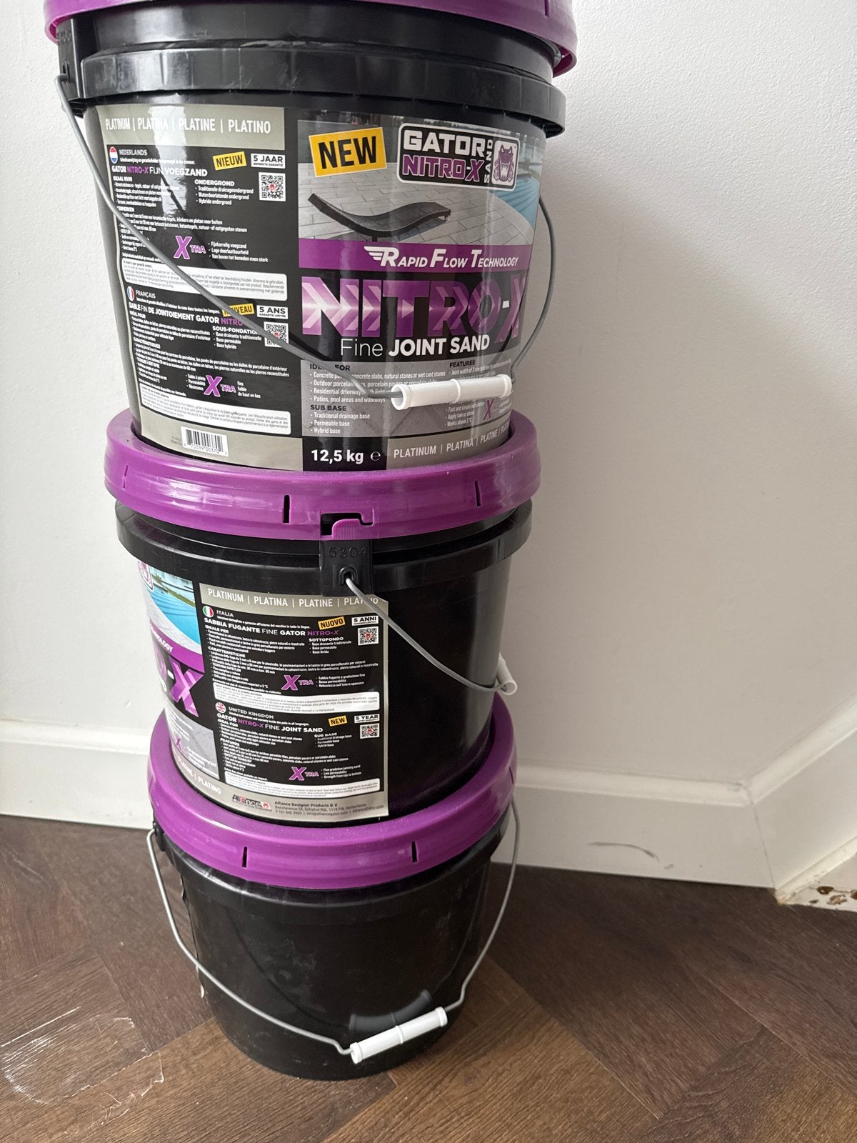 Gator Nitrox Voegmortel - Fijn Voegzand 12,5 kg, Ophalen, Overige materialen, Overige typen, Nieuw