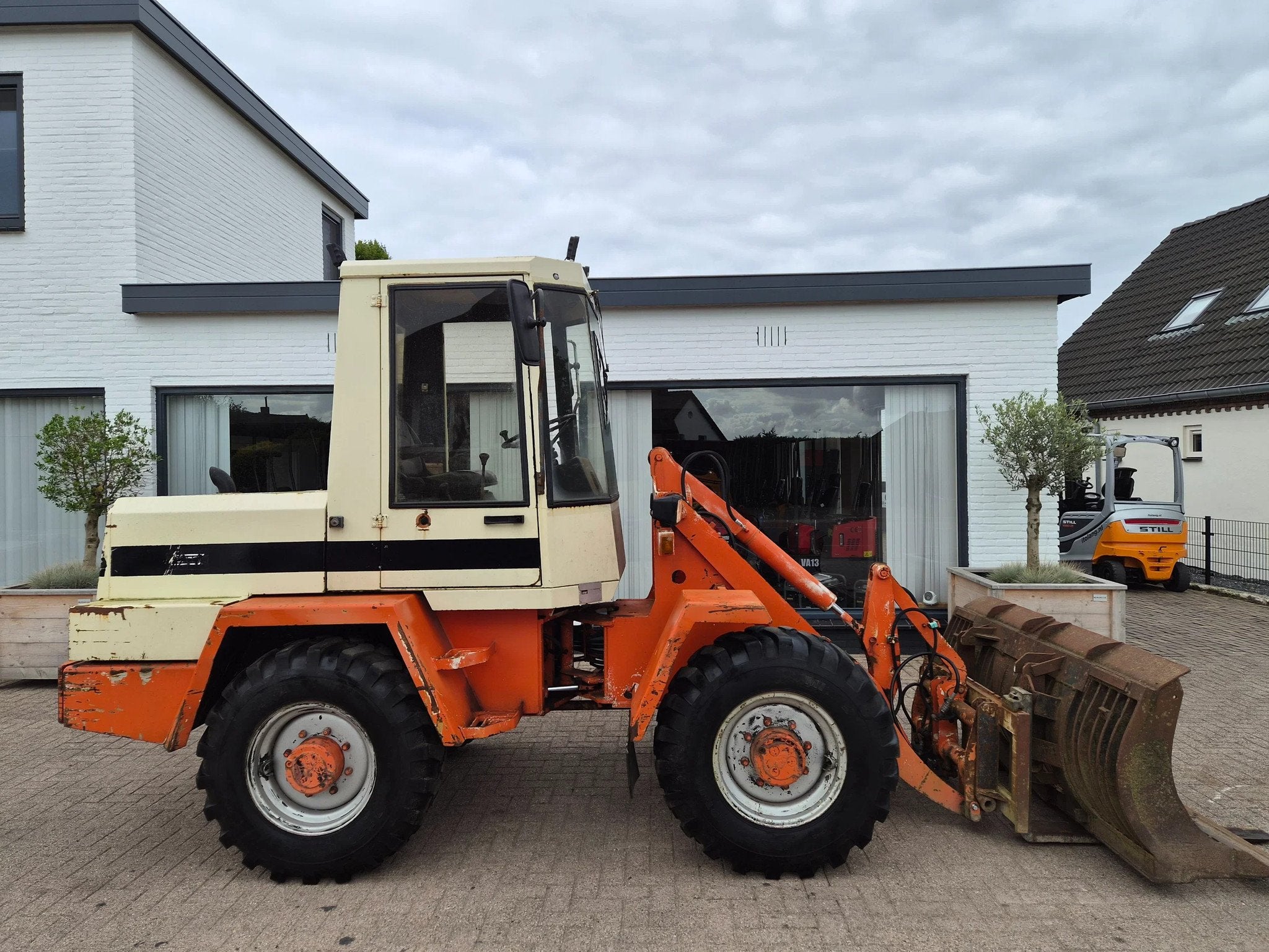 Schaeff ZL6B Shovel loader bak en lepels (bj 1993), Wiellader of Shovel