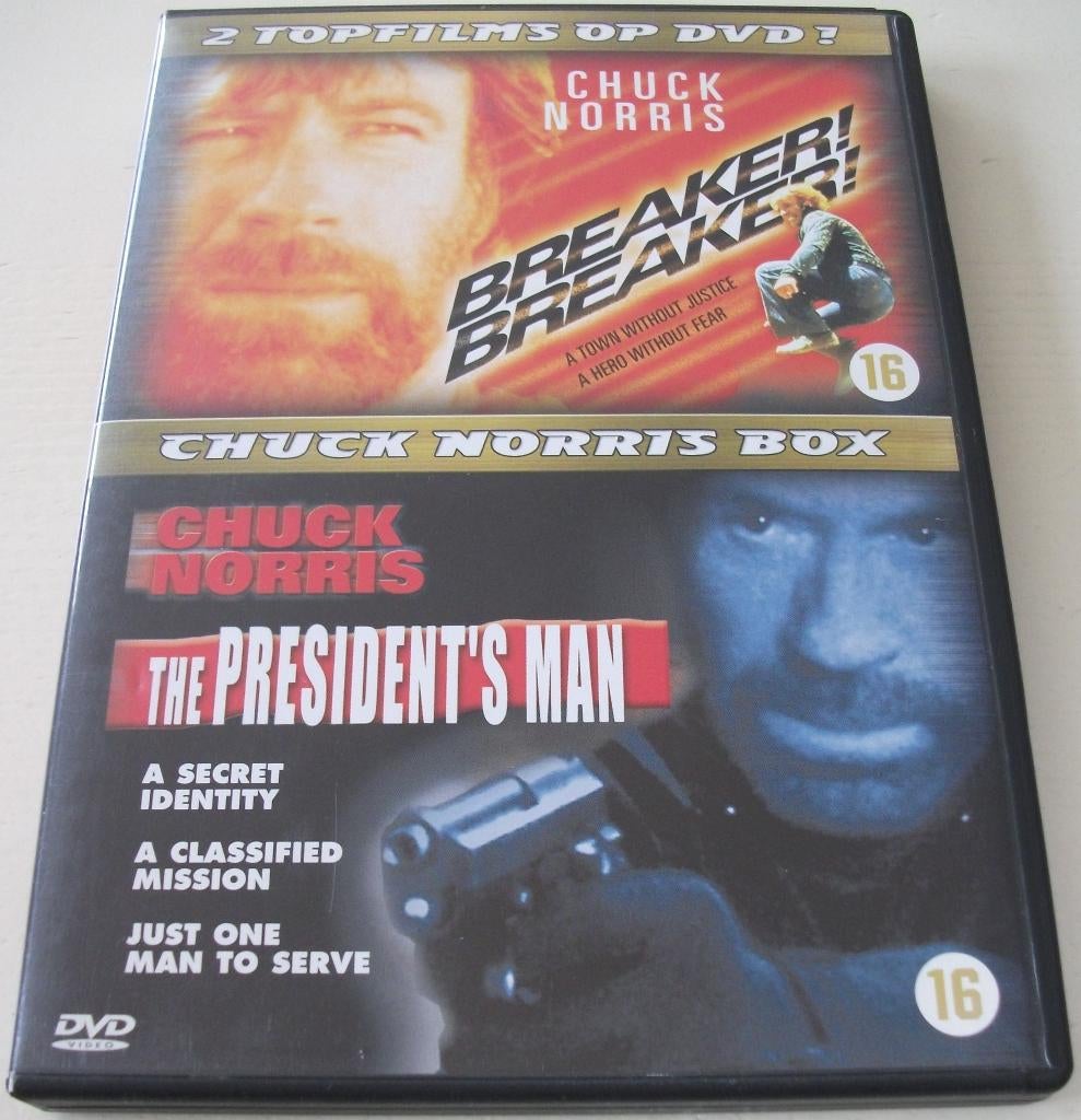 Film-Pack *** BREAKER! BREAKER! & PRESIDENT'S MAN ***, Vanaf 16 jaar, Ophalen of Verzenden, Zo goed als nieuw