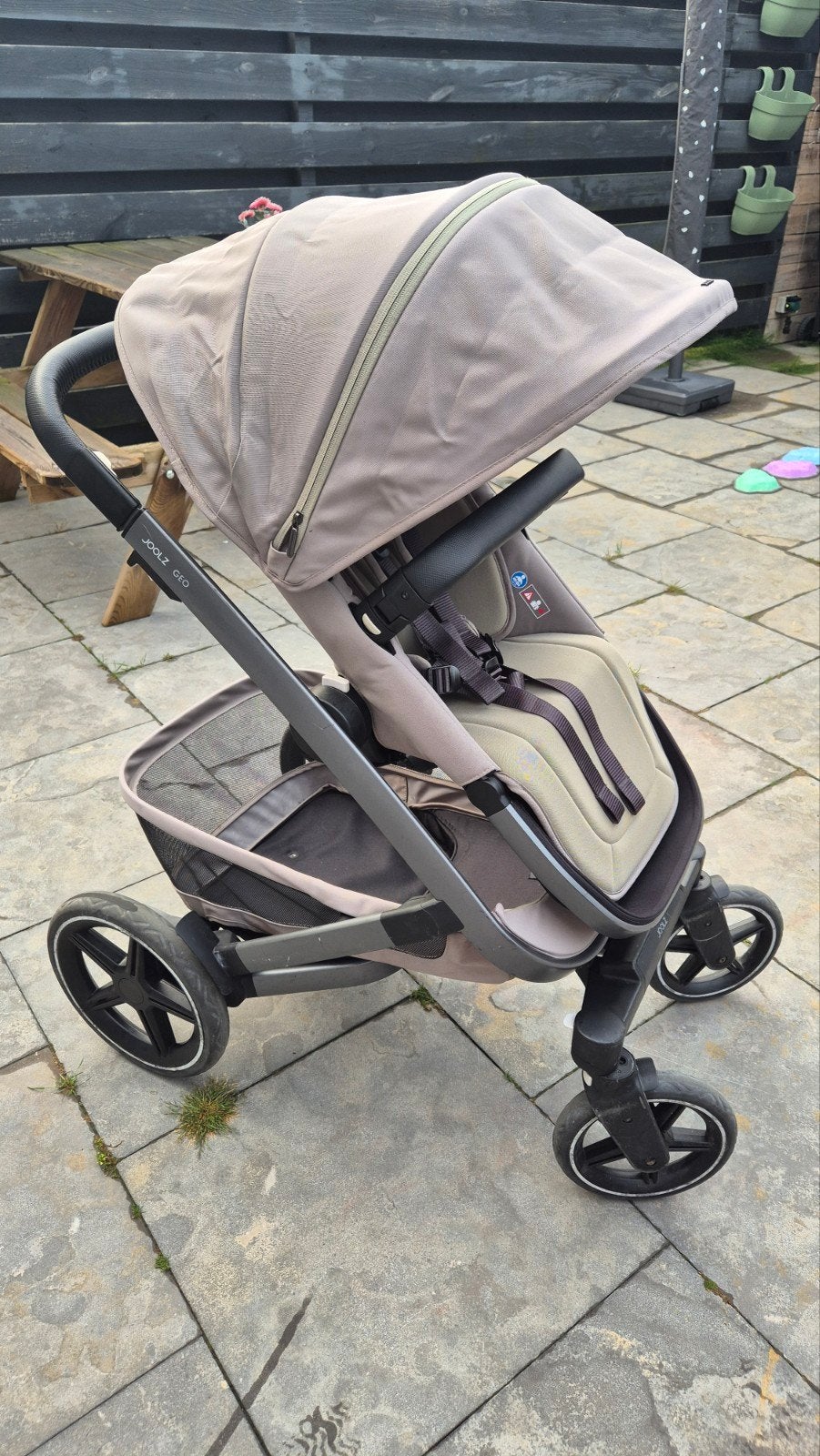 Joolz Geo 3 Sage Green | Compleet incl. reiswieg, voetenzak, Kinderen en Baby's, Ophalen, Gebruikt, Combiwagen, Overige merken