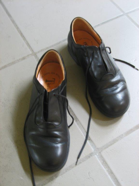 Comfortabele zwart leren veterschoen THINK! 38-39 snazzeys, Kleding | Dames, Schoenen, Schoenen met lage hakken, Verzenden, Zwart