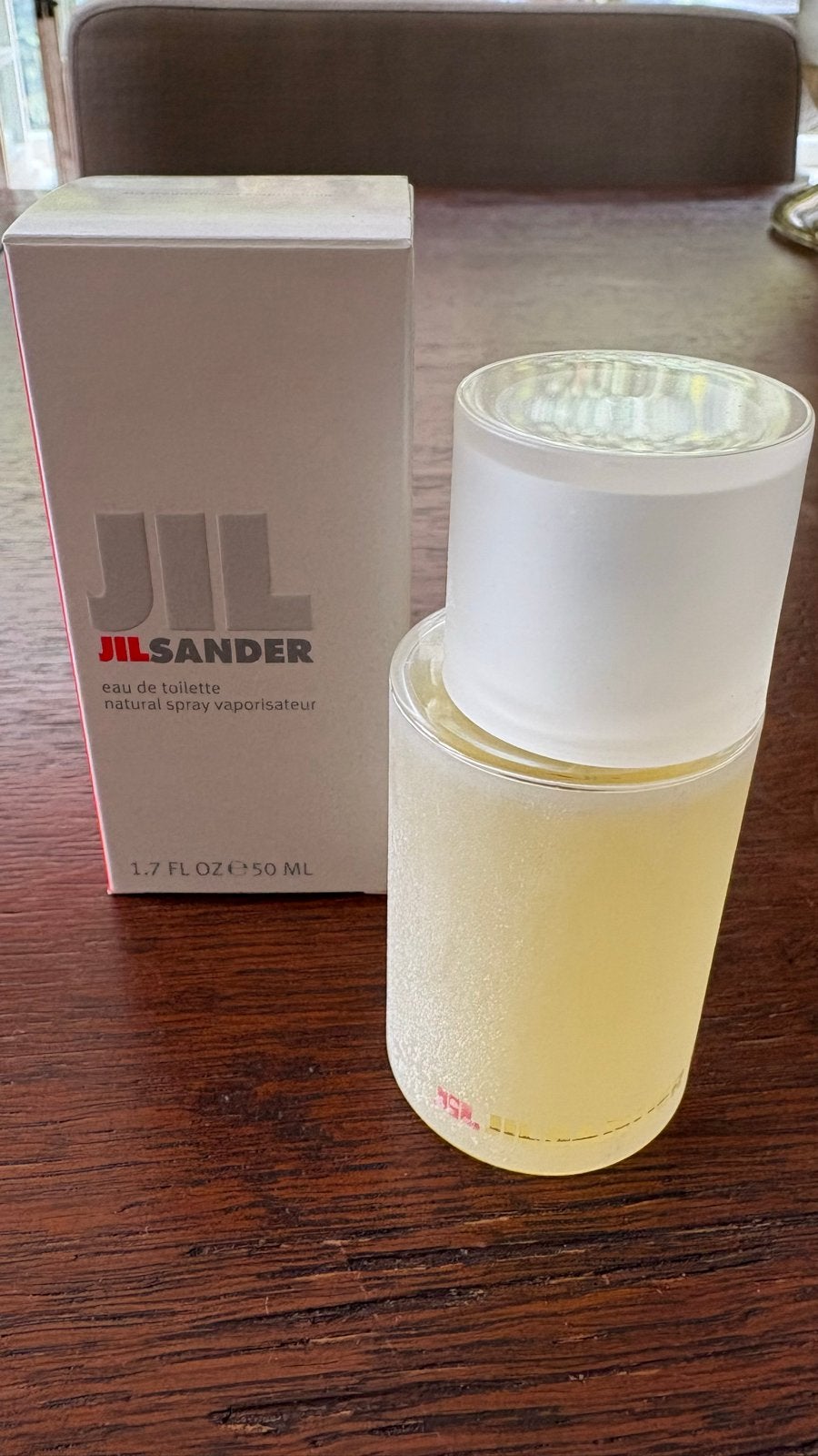 Jil Sander Jil Eau de Toilette 50 ml, Ophalen of Verzenden, Nieuw, Parfumfles, Gevuld