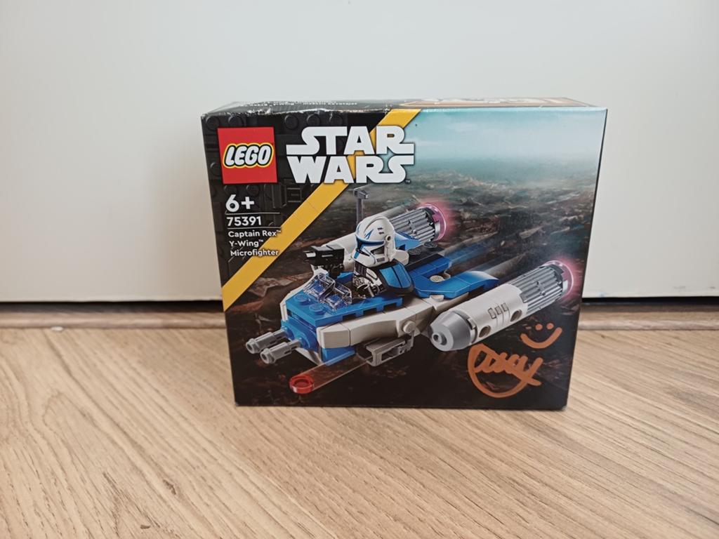 Lego Star Wars 75391 Captain Rex Y Wing Ondertekend, Star Wars, Lego, Nieuw, Ophalen of Verzenden